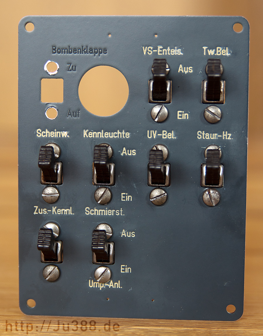 Ju 388 V1020 Control Panel